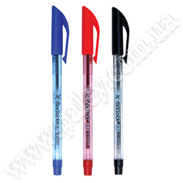 Ручка  кулькова Flexoffice FO-GELB 08 FlexStick синя 