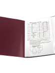Дисплей-книга 30 файлів бордова 1016,1030-04-A