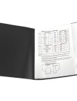 Дисплей-книга 30 файлів чорна 1020,1030-01-A