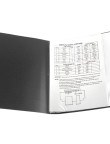Дисплей-книга 30 файлів сіра 1018,1030-03-A
