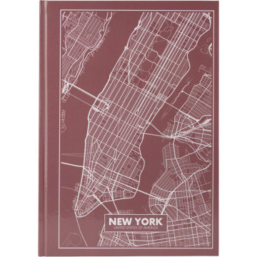 Записна книжка А4  Maps New York 1586