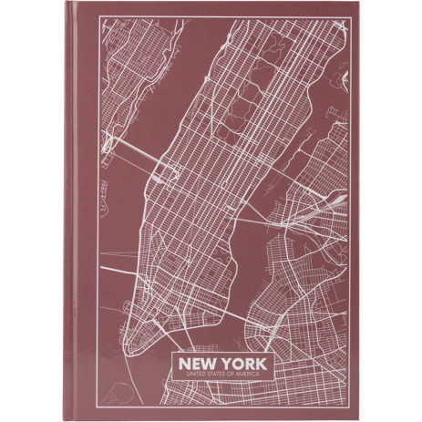 Notebook A4 Maps New York 1586,8422-543-A