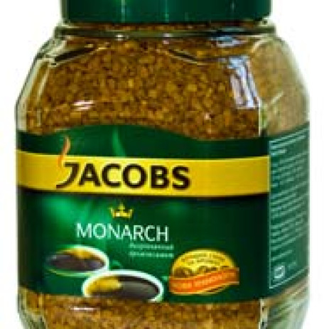 Кава JACOBS Monarch розчинна 190 гр,я