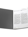 Дисплей-книга 40 файлів сіра 1027,1040-03-A