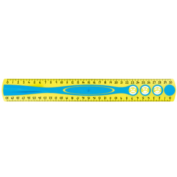 KIDY'GRIP ruler 30cm plastic MP.278610