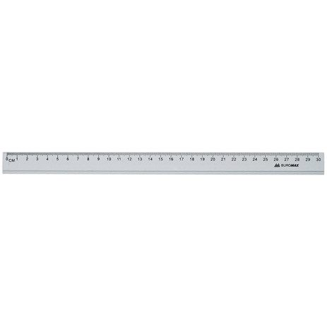 Ruler 30cm aluminum,silver BM-5800-30,BM.5800-30