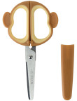 Children's scissors 13cm Monkey 26575,K21-017-03