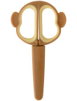 Children's scissors 13cm Monkey 26575,K21-017-03