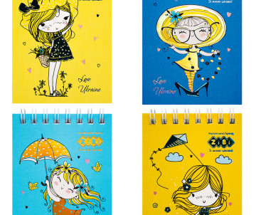 The notebook CUTE PANDA 12101