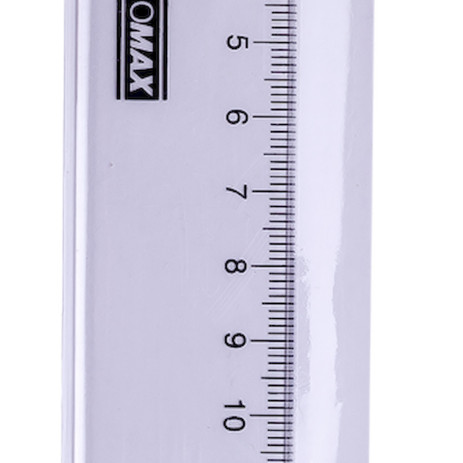 Ruler 20 cm transparent BM-5826-20,BM.5826-20