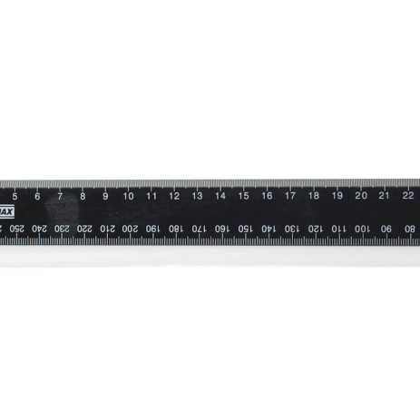 Лінійка  пластик 30см, чорна BM-5827-30,BM.5827-30