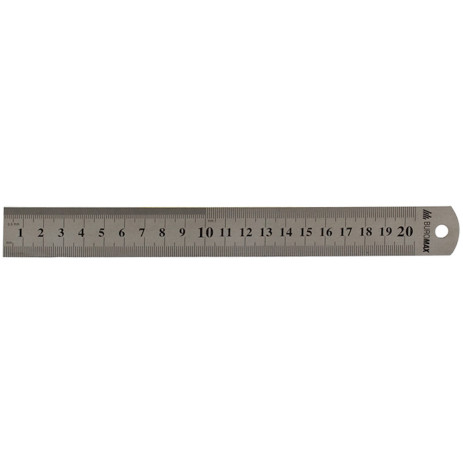 Лінійка сталева 20 см BM-5810-20,BM.5810-20