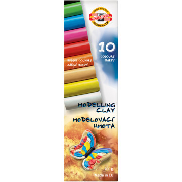 Plasticine Butterfly 200g 10 pcs 21261