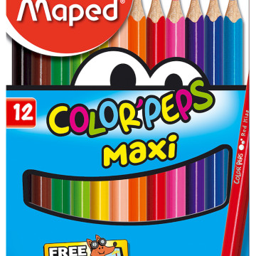Карандаши 12 цвет. COLOR Jumbo MP.834010 