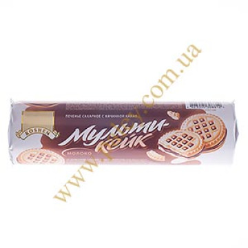 Cookies Roshen Multi-cake milk 180g.