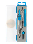 Готовальня BASIS 4пр голубой ZB 5303BS-14,ZB.5303BS-14