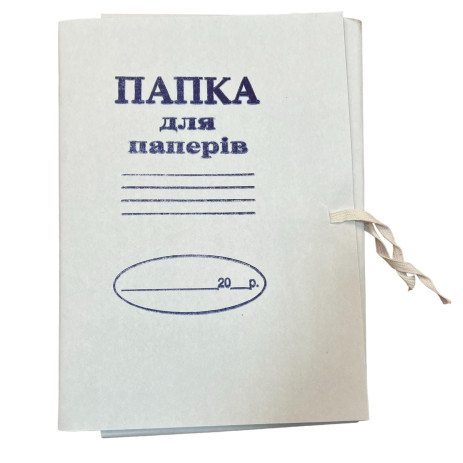 Папка на завязках 100501,100501