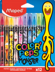 Фломастеры COLOR PEPS MONSTER 12 цветов,MP.845400