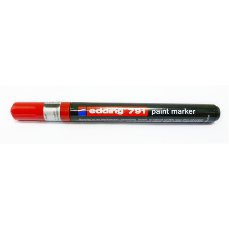 Маркер Edding 791 червоний 2286,e-791/02