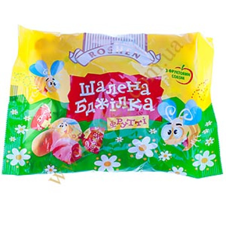 Цукерки желейні Шалена бджілка 80446,Рошен