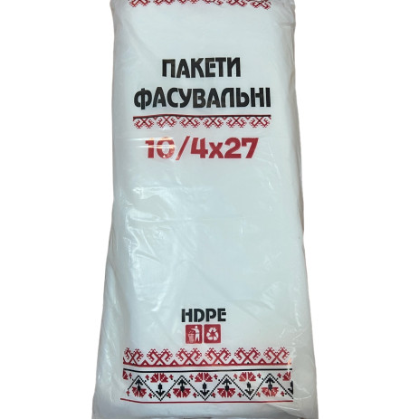 Пакет фасовка 10*27 1000 шт.