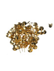 Button nail 100 PCs, gold BM-5103,BM.5103