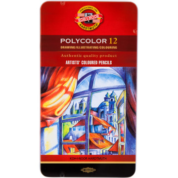 Colored artistic pencils 12 col 2984