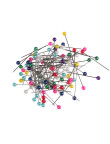 Pins color, 100 PCs 34 mm BM-5251,BM.5251