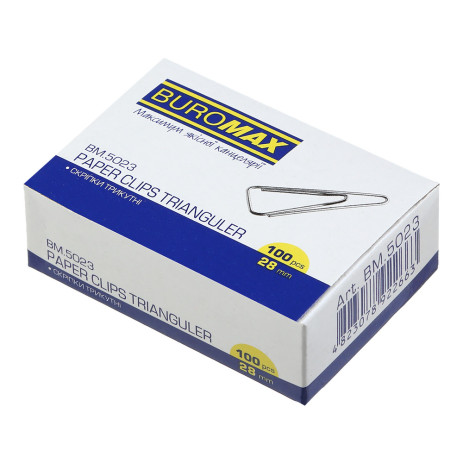 Clip 28mm, 100pcs, triangular BM-5023,BM.5023