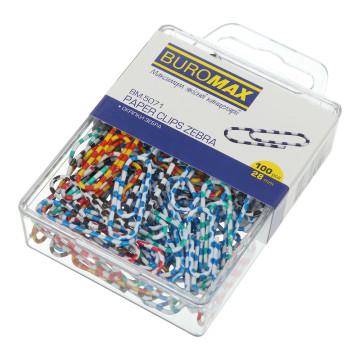 Color clips 28mm, 100 PCs BM-5071