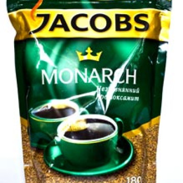 Кава JACOBS Monarch розчинна 120гр ПАКЕТ