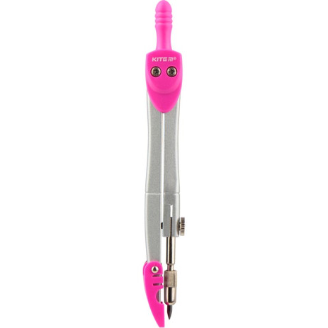 Compass in a pink PVC case 6455,K18-382-10