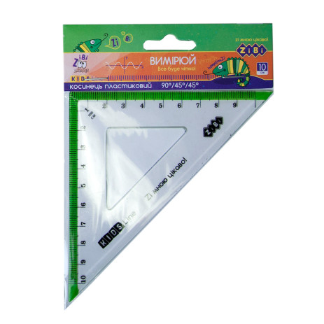 A square of 100 mm ZB light green 5620-15,ZB.5620-15