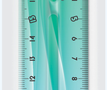 Линейка TWISTNFLEX 20см MP-279215 