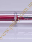 Ручка кулькова з кристалами Ruby,019379
