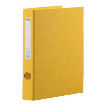 Папка на 2 кільцях А4 жовта BM.3101-08