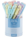 Ручка масляна Soft Pastel синя 32051,AB1102-02-A
