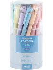 Ручка масляна Soft Pastel синя 32051,AB1102-02-A