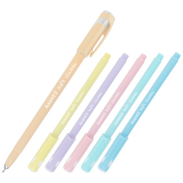 Ручка масляна Soft Pastel синя 32051