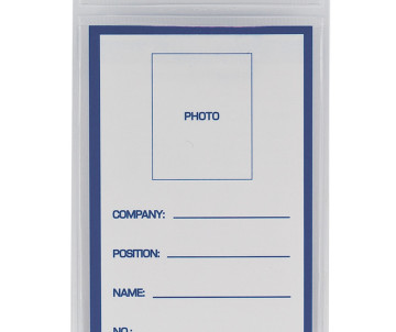 ID vertical 65х109мм, PVC