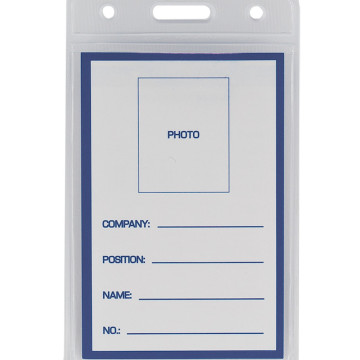 ID vertical 65х109мм, PVC