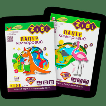 Paper A4 10 l 10 colors ZB.1908 