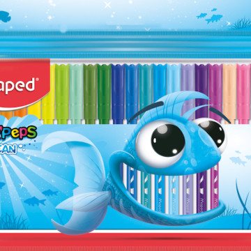 Фломастеры COLOR PEPS Ocean, 24 цв.
